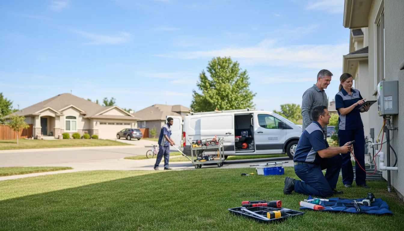 Tankless water heater service in Fairfax, SD